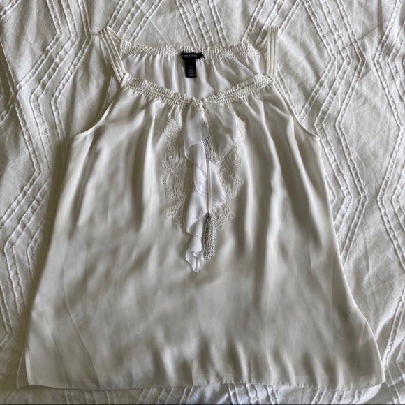 White House Black Market Tops - White House Black Market XL boho tank top blouse